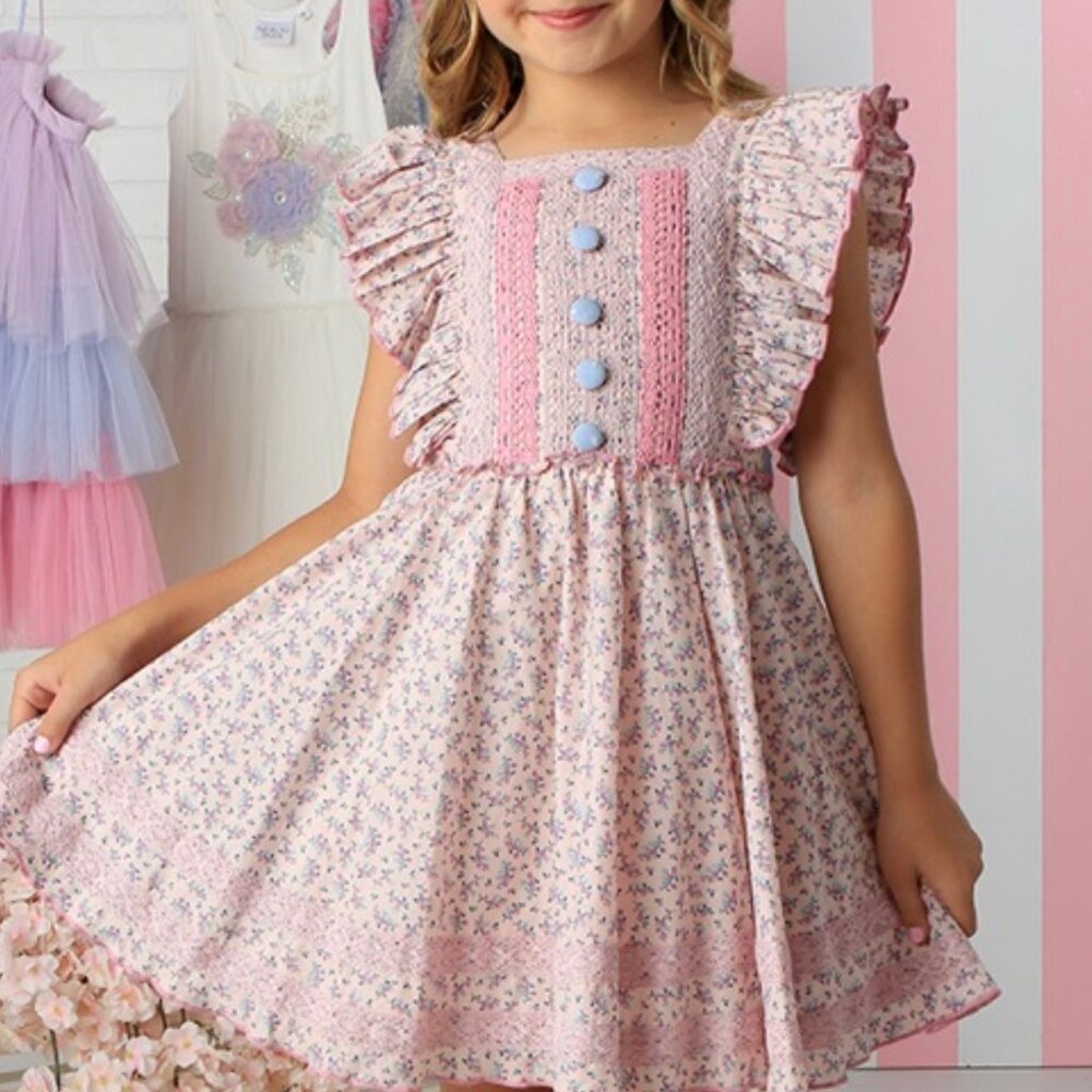 NEW! Girls Floral Dress